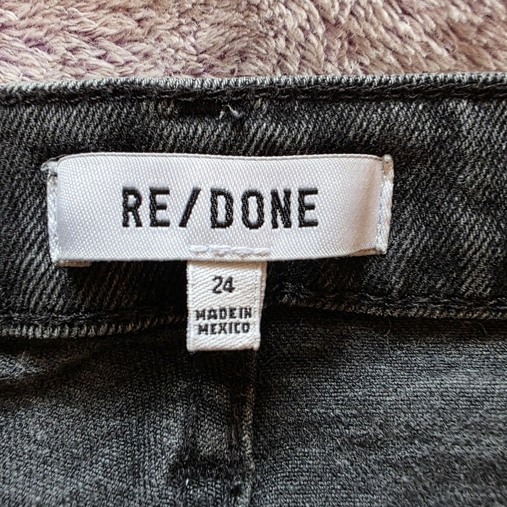 Re/Done Charcoal Women's Jeans
